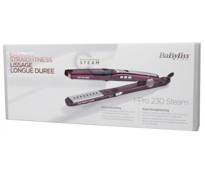 Parn ehlika na vlasy BaByliss I-Pro 230 Steam ST395E  - pokoden obal