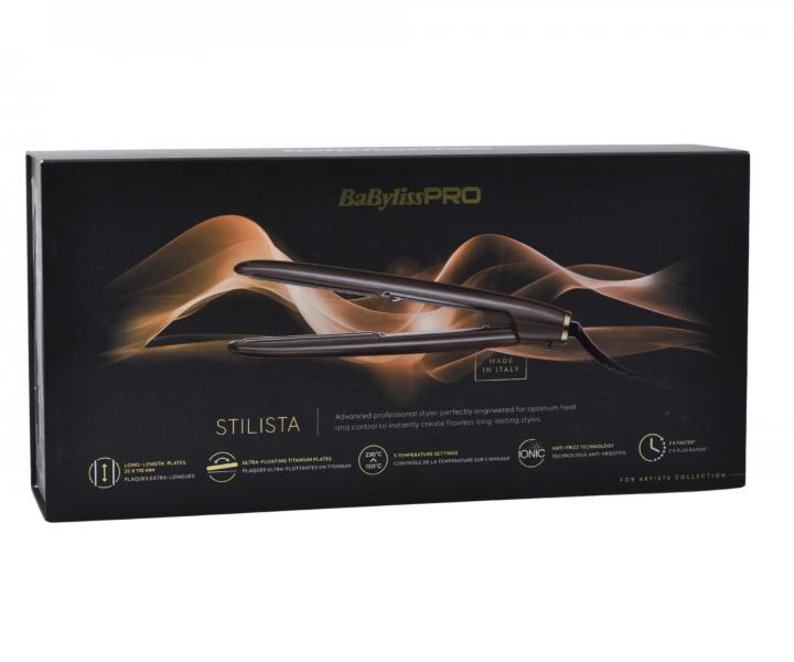 Profesion�lna �ehli�ka na vlasy BaByliss Pro Stilista Styler BAB3550E - metalick� �ed�