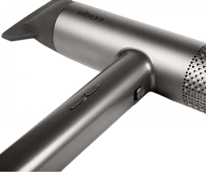 Profesionlny fn na vlasy Ultron Borrum - 2000 W, siv