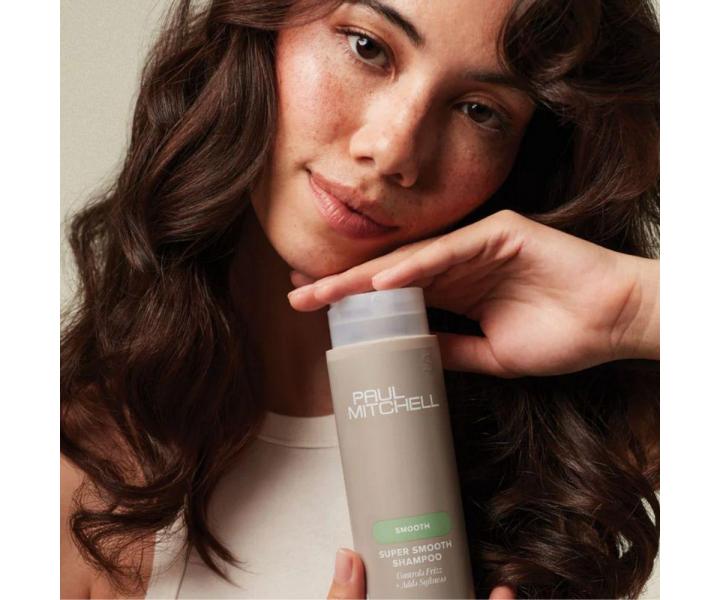 Uhladzuj�ci �amp�n pre krepat� vlasy Paul Mitchell Smooth Super Smooth Shampoo - 300 ml
