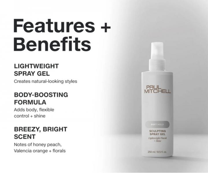 Stylingov� rad na vlasy s �ahkou fix�ciou Paul Mitchell Soft Hold