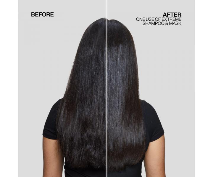 Darekov sada na posilnenie a spevnenie pokodench a scitlivench vlasov Redken Extreme