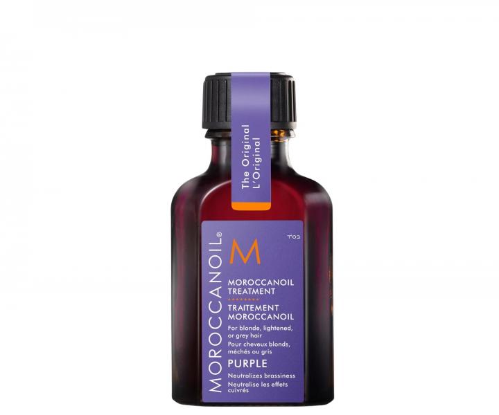 Darekov sada na neutralizciu ltch tnov blond, zosvetlench a edivch vlasov Moroccanoil Brilliant Blonde Trio