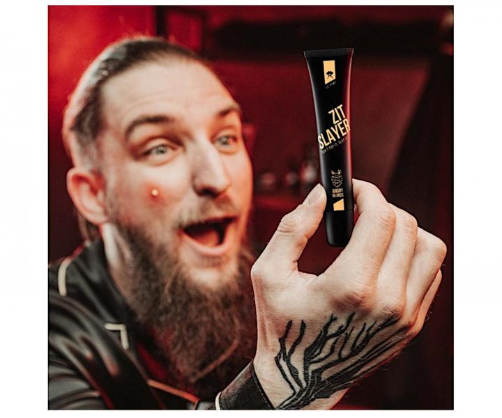 Pnsky gl proti akn pre loklnu starostlivos Angry Beards Zit Slayer Le Pimp - 15 ml