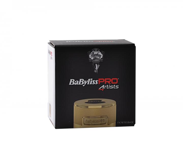 Nabjac stojan pre kontrovac strojek BaByliss Pro FX7870GBASE - zlat