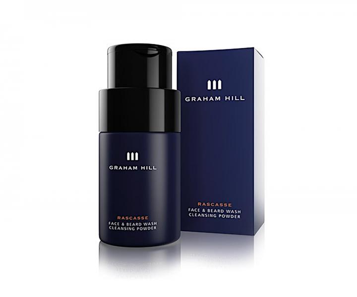istiaci pder na tvr a fzy Graham Hill Rascasse Face and Beard Cleansing Powder - 40 g