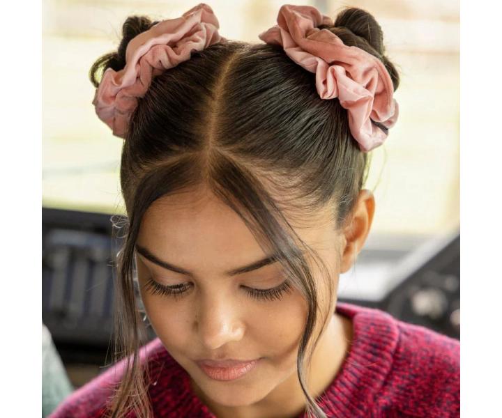 Ozdobn pirlov gumika Invisibobble Sprunchie Paint no Mountain High - svetlo ruov