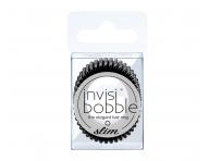 Tenk� �pir�lov� gumi�ka do vlasov Invisibobble Slim True Black - �ierna, 3 ks