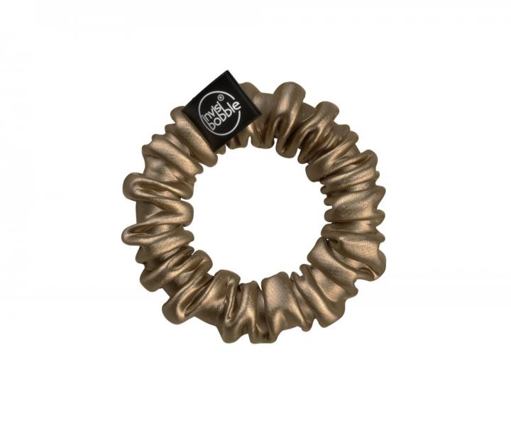 Ozdobn pirlov gumiky Invisibobble Sprunchie Slim True Gold - 2 ks