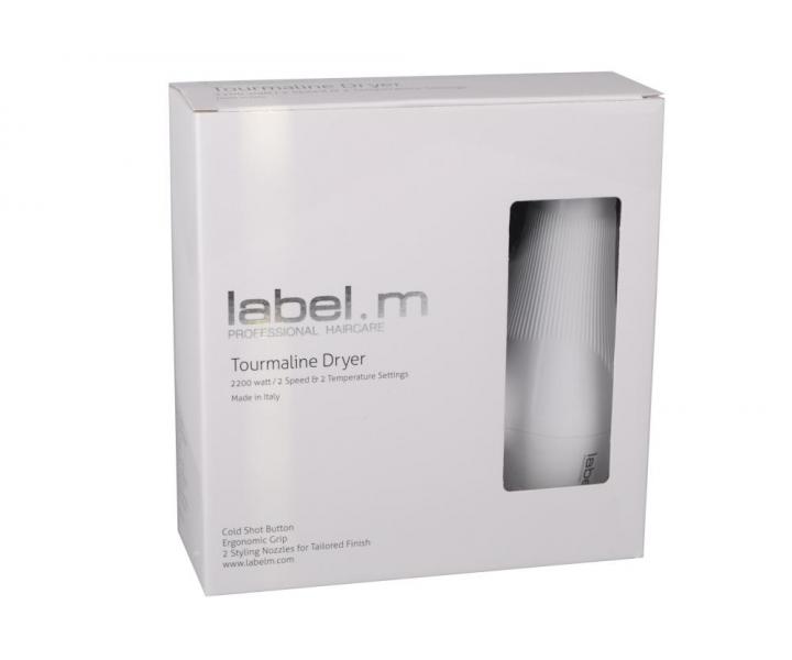 Fn na vlasy Label.m Tourmaline Dryer - 2200 W, biel