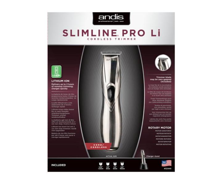 Profesionlny kontrovaci strojek na vlasy Andis Slimline Pro Li 32445