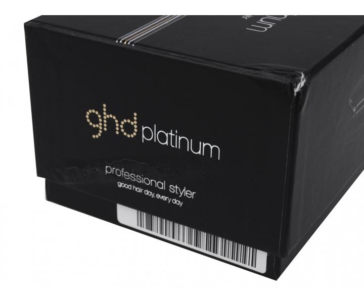 GHD �ehli�ka na vlasy Platinum - 26 x 95 mm, �ern� - rozabeln�, po�koden� krabica