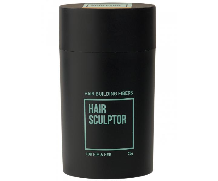 Pder pre zakrytie redncich vlasov Sibel Hair Building Fibers - siv, 25 g