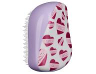 Kefa na vlasy Tangle Teezer Compact - Girl Power, biela/fialov�