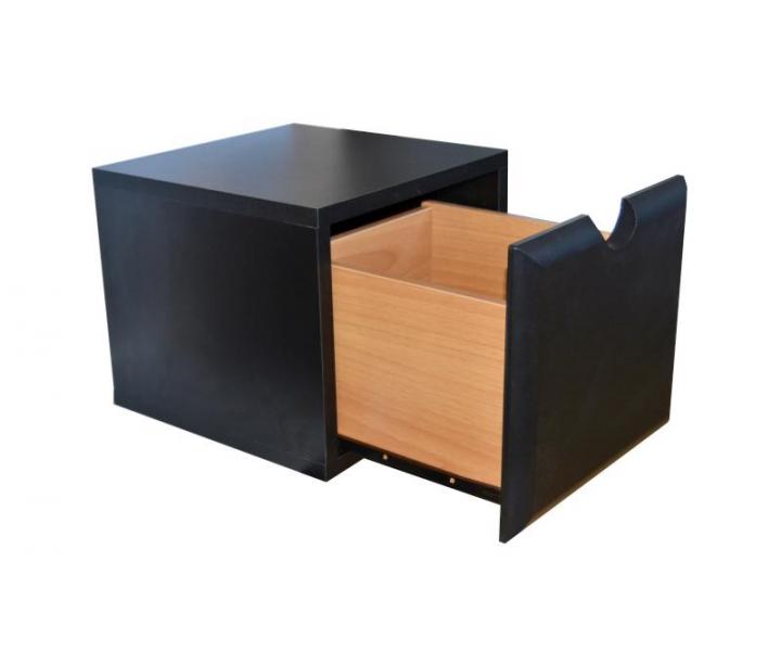 Pracovn� stol�k Ceriotti TYPE - dreven�, �ierny