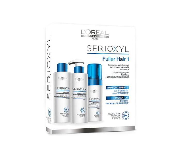 Balek Serioxyl Fuller hair 1 proti rednutiu vlasov - pre prrodn vlasy