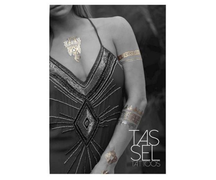 Condition Culture Tassel Tattoos TAKE ME TO GOA - perk na telo