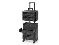 Kaderncky a kozmetick kufor Sibel na kolieskach - ierny