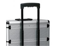 Sekcionlny kufor na kolieskach Sibel Modular - strieborn