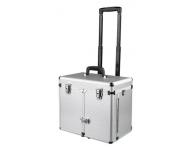 Kaderncky a kozmetick kufor na kolieskach Sibel Windows - strieborn