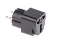 Nahrievacia kefa Original Best Buy Beox - �ierna, UK koncovka+EU redukcia