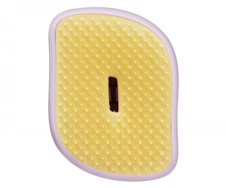 Kefa na rozesvanie vlasov Tangle Teezer Compact Styler Lilac Yellow - metalick fialovo-lt