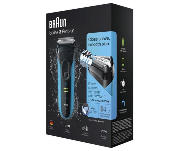 Planetov holiaci strojek Braun Series 3 Pro Skin 3045s