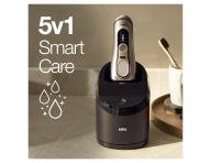 Planetov holiaci strojek s nabjacou a istiacou stanicou Braun Series 9 Pro 9467cc - strieborn