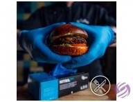 Nitrilov rukavice Espeon Nitril Comfort - 100 ks, modr, vekos S