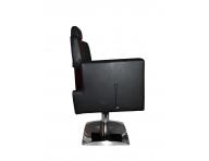 Kadern�cke Barber kreslo Detail Larry - �ierna - II. akos� - dierka v ko�enke, kriv� opierka chrbta