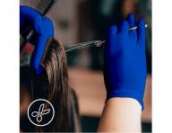 Latexov rukavice Espeon Latex Blue - 100 ks, modr, vekos L