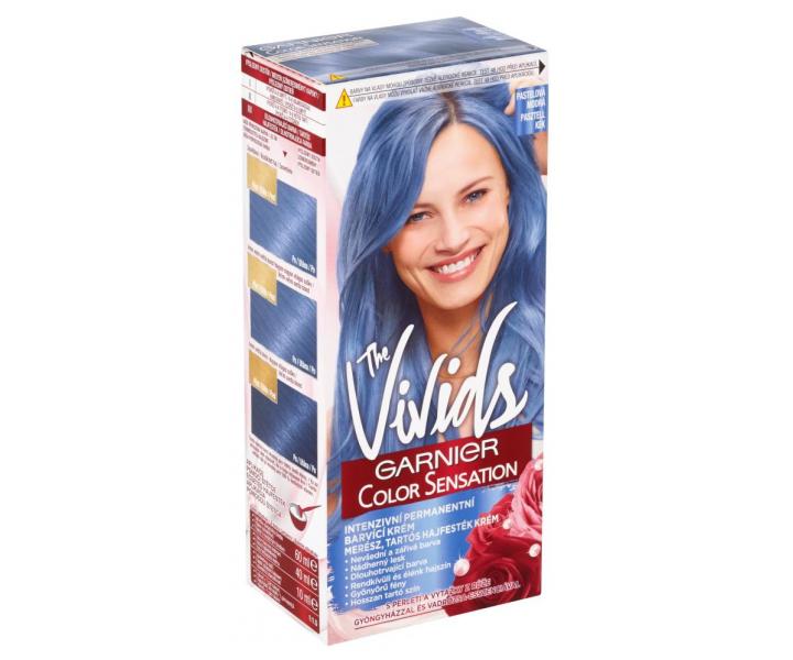 Permanentn farba Garnier Color Sensation The Vivids - pastelov modr
