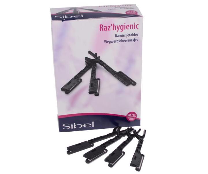 Jednorazov plastov britvy Sibel RazHygienic - 100 ks