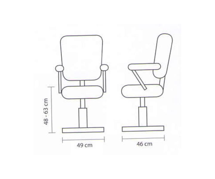 Kadern�cke kreslo Hairway Modern - �erven�