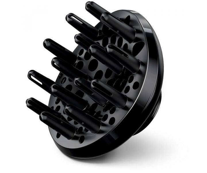 Fn na vlasy s keratnovou technolgiou Philips Kerashine Ionic - 2200 W, ierno-zlat