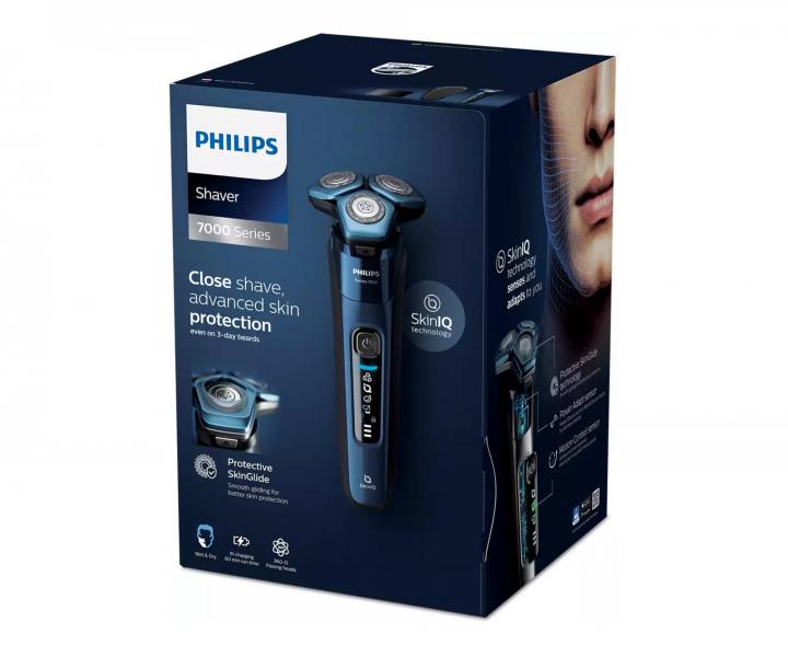 Holiaci stroj�ek na f�zy Philips Shaver 7000 Series S7782/50 - modr�