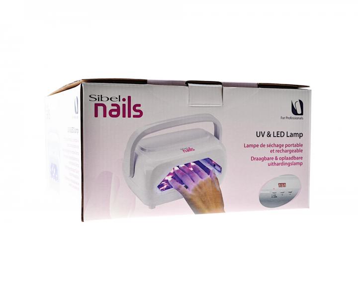 Prenosn UV a LED lampa na nechty Sibel UV & LED Lamp - 24 W