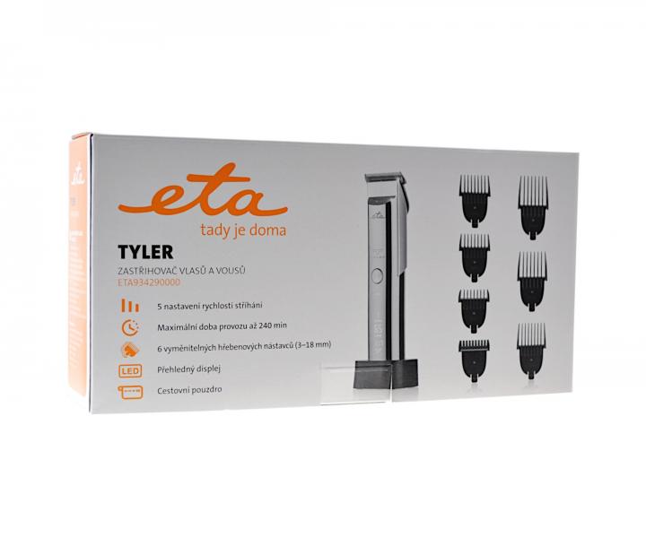 Zastrihva na vlasy a fzy ETA Tyler 9342 - strieborn