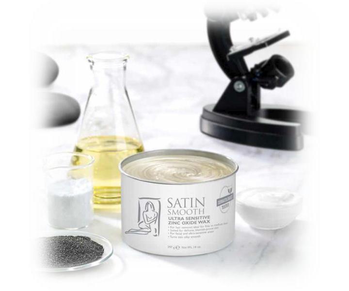 Satin Smooth depilan vosk zinok - 397 g