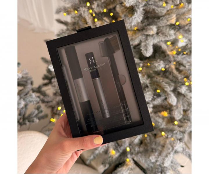 Dar�ekov� sada pre starostlivos� o obo�ie RevitaLash Flawless Brown Collection RevitaBrow Advanced + g�l a kefka na obo�ie zadar