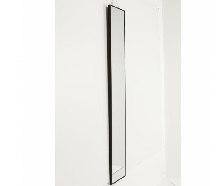 Kaderncke zrkadlo Kare Bella - ierne, 180 x 30 cm