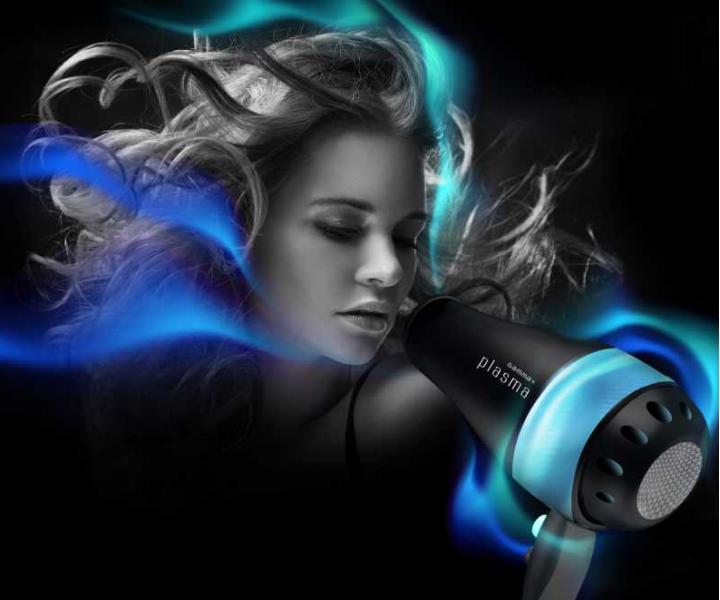 Profesion�lny f�n na vlasy Gamma Pi� Plasma - 2200 W, �ierny