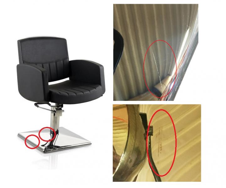 Kaderncke kreslo Detail Fast, ierne