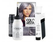 Permanentn farba na vlasy Loral Colorist Permanent Gel Smokey Grey - dymovo ed