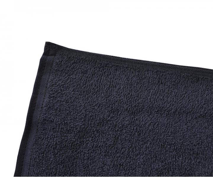 Uterky frot 80 x 50 cm, 100% bavlna, Sibel, ierne - 12 ks