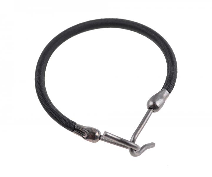 Gumika do vlasov s hikom Duko 8013 - ierna, 2 ks