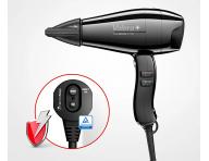 Profesionlny fn na vlasy s prdovm chrniom Valera Swiss Secure Jet 7600 - 2000 W, ierny