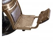 Kadern�cke barber kreslo Sibel Barburys Malone II - hned�, patinov� mosadz