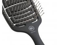 Kart pre hust vlasy Olivia Garden Care Flex Thick Hair - ierny