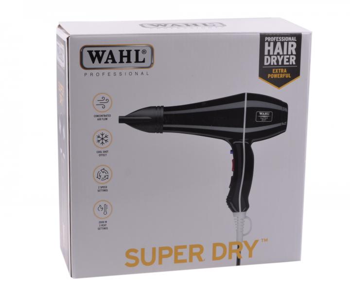 Fn Wahl Super Dry 2000 s ionizciou - 2000 W, ierny